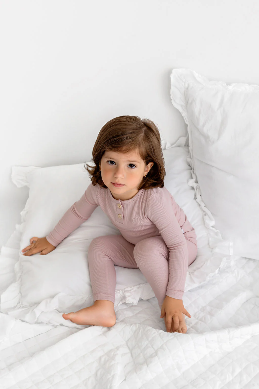 Henley PJ- Blush - Image 3